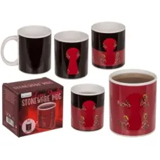Чашка з термоефектом - Stoneware Mug Comic Stripper, 300 мл