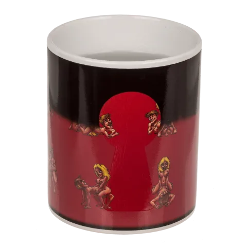Чашка з термоефектом - Stoneware Mug Comic Stripper, 300 мл