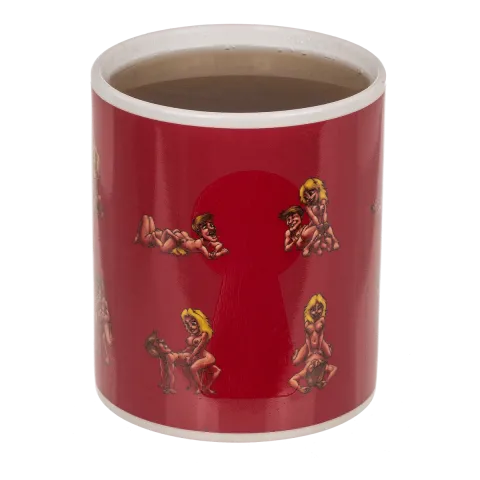 Чашка з термоефектом - Stoneware Mug Comic Stripper, 300 мл
