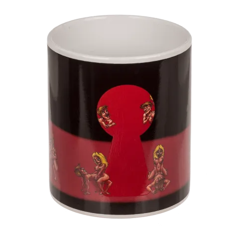 Чашка з термоефектом - Stoneware Mug Comic Stripper, 300 мл