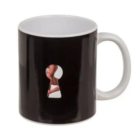 Чашка з термоефектом - Stoneware Mug Stripper Girl, 300 мл