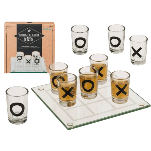 Гра - Drinking Game Tic Tac Toe, 9 шт.