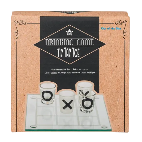 Гра - Drinking Game Tic Tac Toe, 9 шт.
