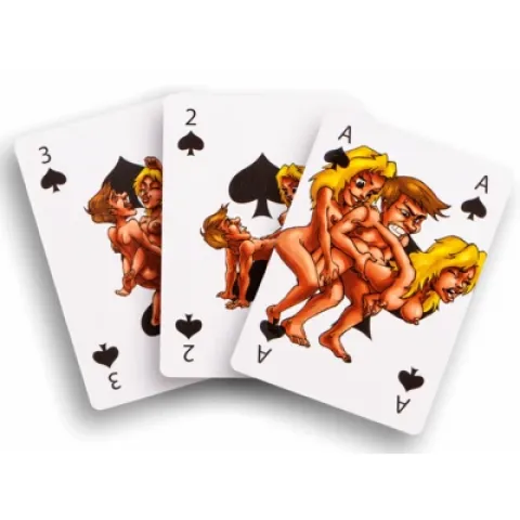 Игральные карты Kamasutra Comic, 54 шт.