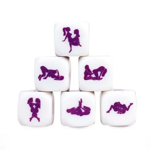 Игровой кубик — Lesbian Kamasutra Dice, 25 мм