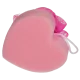 Губка для ванни - Bath Sponge Heart, 12 см