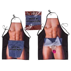 Кухонный фартук с плюшевым пенисом Kitchen Apron Men Body