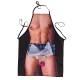 Кухонный фартук с плюшевым пенисом Kitchen Apron Men Body