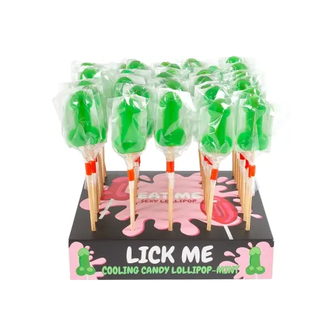Льодяник - Secret Play Penis Lollipop With Cooling Effect, 25 г