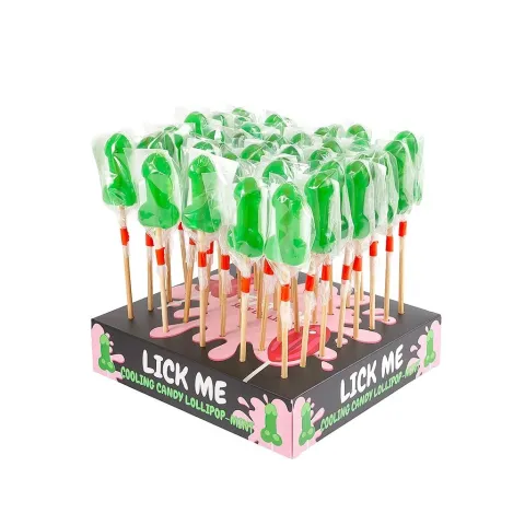 Льодяник - Secret Play Penis Lollipop With Cooling Effect, 25 г