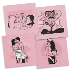 Открытки для влюблённых LOVE CARDS, 20 штук в наборе
