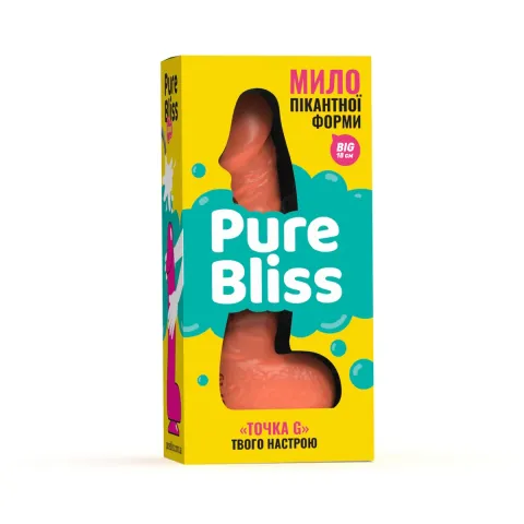 Милый член — Pure Bliss 18 см, оранжевый
