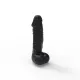 Мило у формі пеніса Чистий Кайф LARGE Black, крафтове мило-член, натуральне