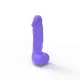 Мило у формі пеніса Чистий Кайф LARGE Violet, крафтове мило-член, натуральне