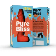 Свічка член - Pure Bliss 18 см Orange