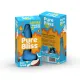 Свеча в форме члена — Pure Bliss Coco Splash Blue, 18 см