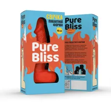 Свічка член - Pure Bliss 15 см Orange
