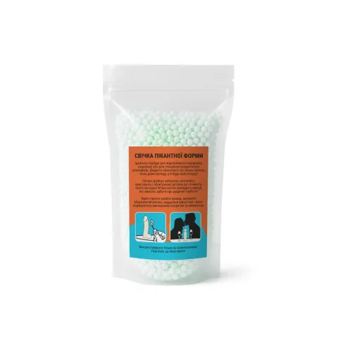 Свеча в форме пениса «Чистый кайф» MEDIUM Green
