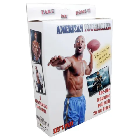 Надувна лялька - American Footballer Male Doll