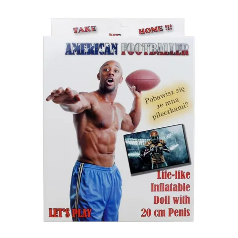 Надувна лялька - American Footballer Male Doll