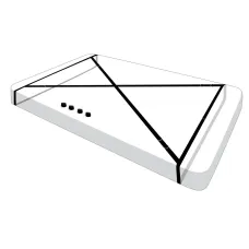 Набор креплений для кровати Bed Stretch Master Series с интерлейсом