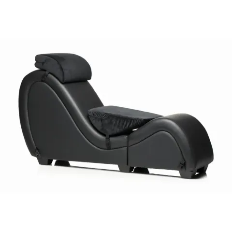 Секс-крісло с подушками Master Series Kinky Sex Lounge with Cushions - Black