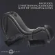 Секс-крісло с подушками Master Series Kinky Sex Lounge with Cushions - Black