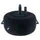 Надувна подушка з вібратором - FFS Inflatable Hot Seat Black