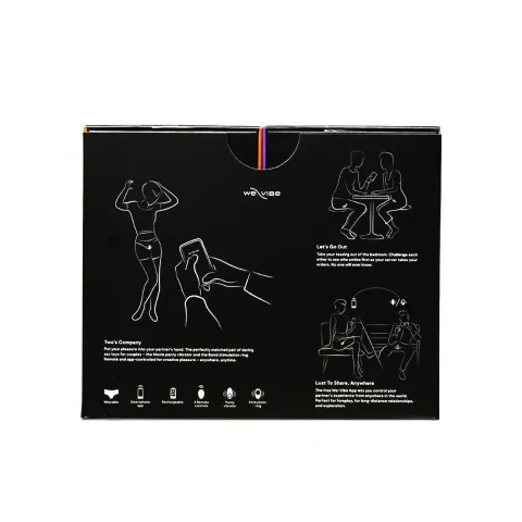 Набір We-Vibe Tease Us Set (смарт-вібратор у трусики Moxie+ & смарт-віброкільце під одяг Bond)