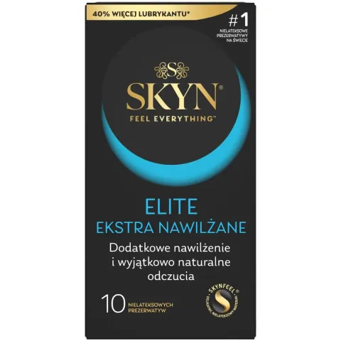 Безлатексные презервативы премиум-класса SKYN Elite Extra Lubricated, 10 шт.