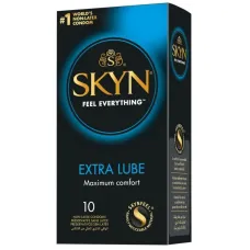 Безлатексні преміум-презервативи SKYN Extra Lube 10 шт, на 40 % більше змазки