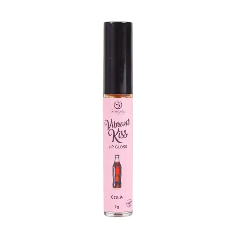 Блеск для губ с эффектом вибрации — Secret Play Coke Lip Gloss Vibrant Kiss