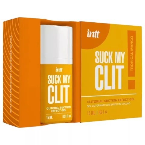Гель для кліторальної стимуляції - Intt Suck My Clit Tropical Mango, 15 мл