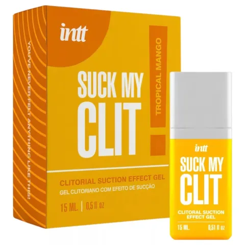 Гель для кліторальної стимуляції - Intt Suck My Clit Tropical Mango, 15 мл