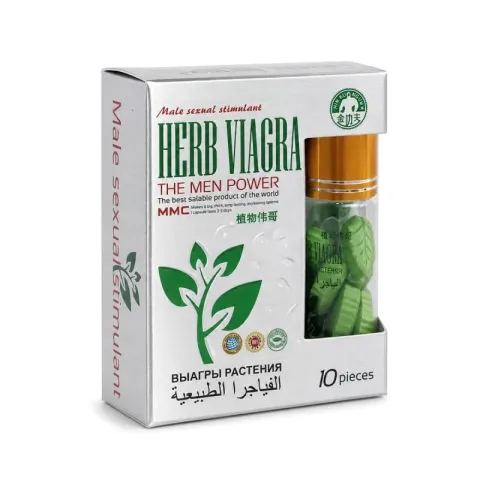 Пігулки Herb Viagra (Рослинна віагра), 10 пігулок