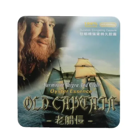 Капсули для потенції Old Captain (Старий Капітан), 10 капсул