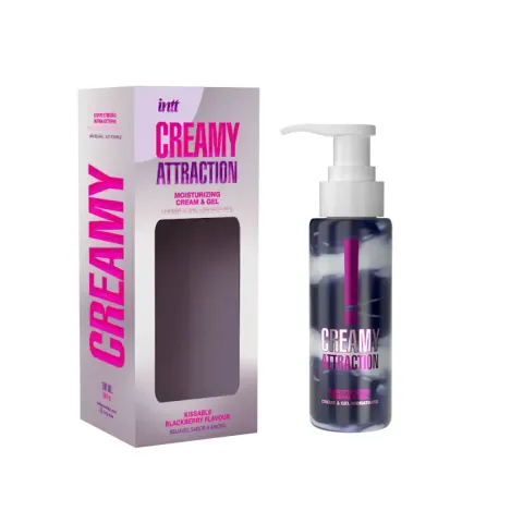 Крем-гель для тіла - Intt Creamy Attraction Blackberry, 100 мл