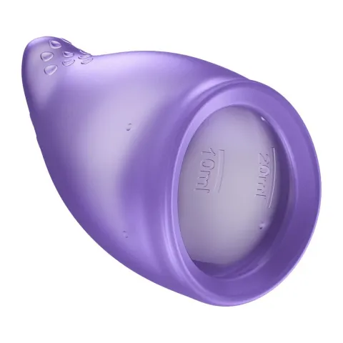 Менструальная чаша Fun Factory FUN CUP SIZE A Black Currant, многоразовая, диаметр 4 см, объём 20 мл