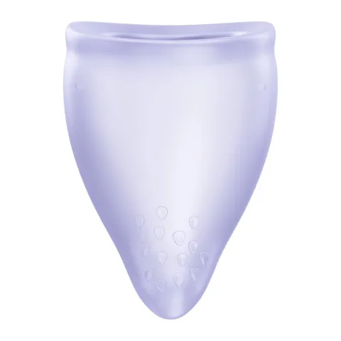 Менструальна чаша Fun Factory FUN CUP SIZE B Purple, багаторазова, діаметр 4,3 см, об’єм 30 мл