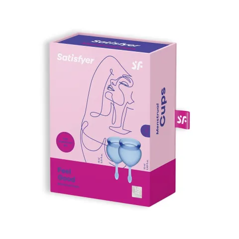 Менструальні чаші - Satisfyer Feel Good Dark Blue