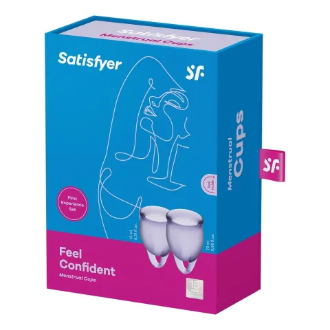Менструальні чаші - Satisfyer Feel Confident Violet