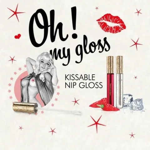 Набор блесков для сосков Bijoux Indiscrets Kissable Nip Gloss DUET (2×13 мл)