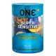 Набор презервативов ONE Super Sensitive, 100 шт., гладкие, с дополнительной смазкой, упаковка — тубус