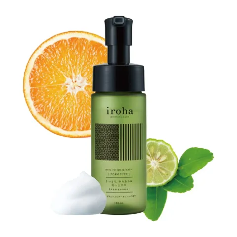 Пенка для интимной гигиены Iroha Intimate Wash Foam Type Bergamot and Bitter Orange 150 мл