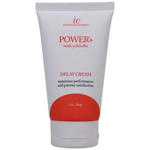 Потужний крем-пролонгатор Doc Johnson Power+with Yohimbe Delay Cream, екстракт Йохимбе, 56 г, коробка