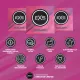Презерватив - EXS Bubblegum Flavour Condom, 1 шт.