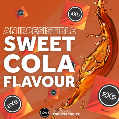 Презерватив — EXS Cola Flavour Condom, 1 шт.