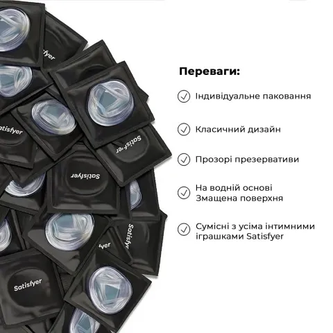 Презерватив Satisfyer Premium Condoms 56 мм 1 шт