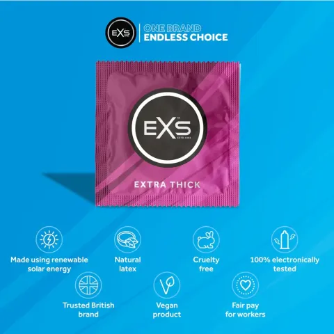 Презервативы — EXS Extra Thick, 12 шт.
