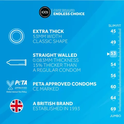 Презервативы — EXS Extra Thick, 12 шт.